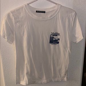 Brandy Melville Malibu White Tee